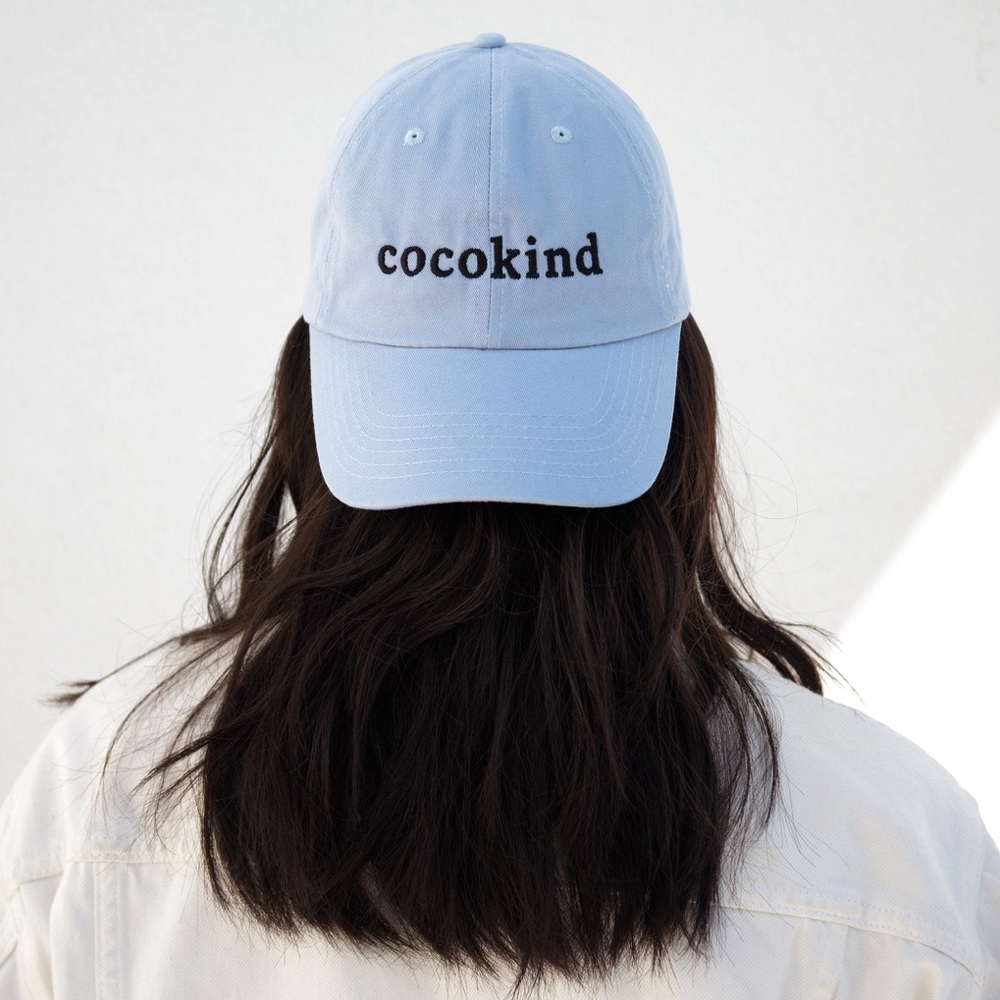 Cocokind Baseball Hat with Black Logo